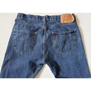 LEVI'S 501‎ - Men's Classic Straight Leg Button Fly Denim Jeans - 36x32